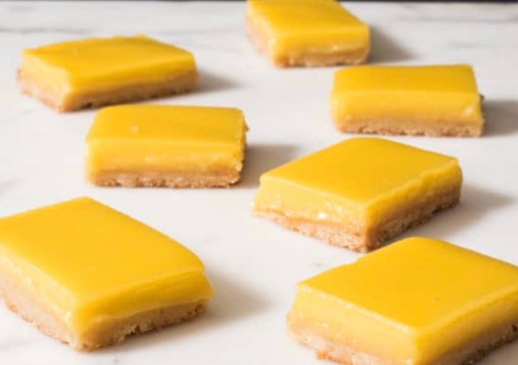Lemon Bars Penelope's Perfections Bakery